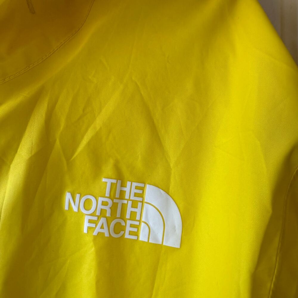 The North Face Yellow DryVent Hooded Jacket 14/16 - Picture 4 of 11